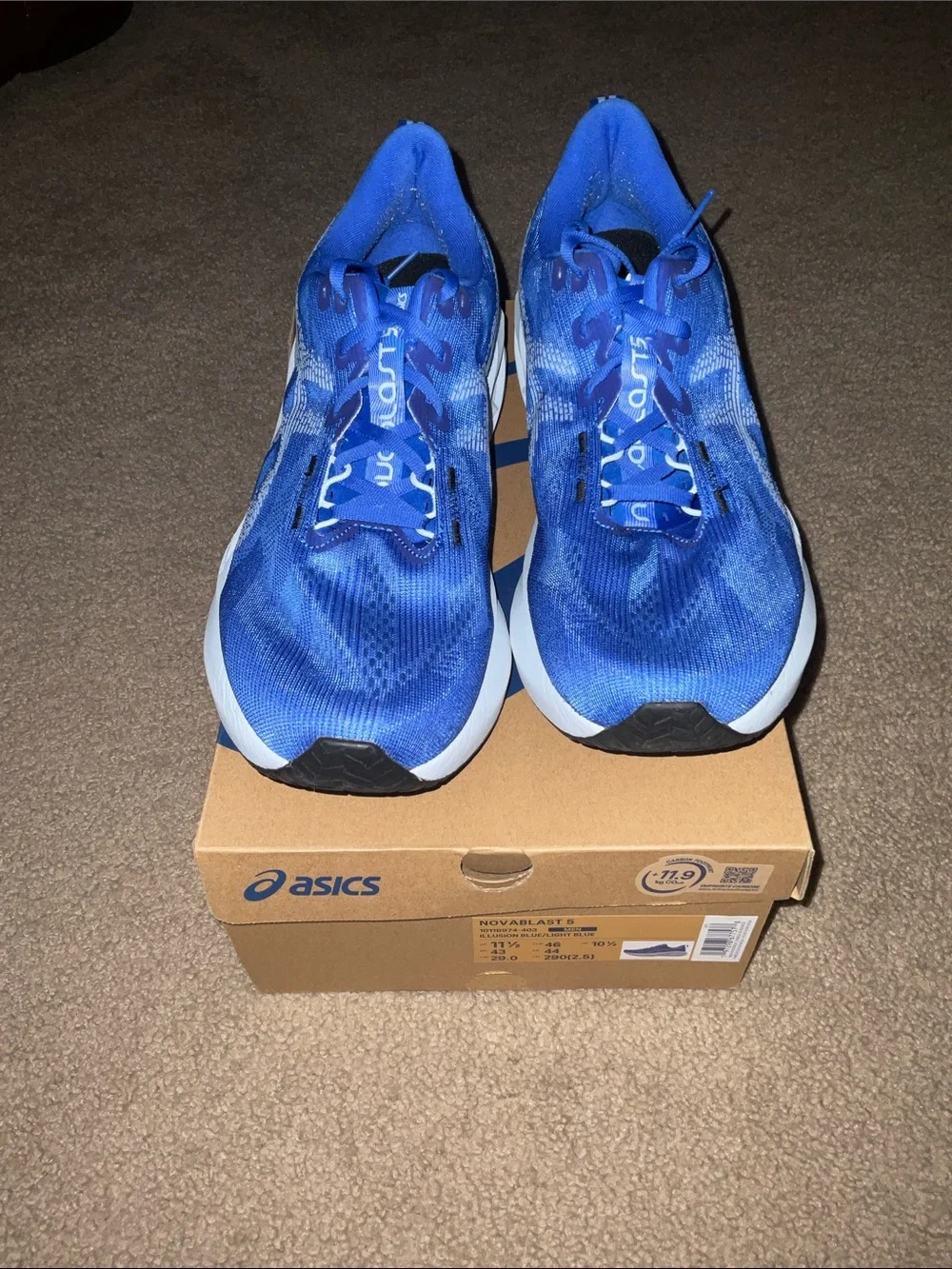 Asics shoes are